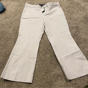 Banana Republic, off-white pants, size 14